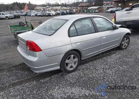 2004 Honda Civic Ex z USA, uszkodzony, nr VIN JHMES26754S001704